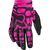 Велоперчатки женские Fox Dirtpaw Womens Glove, черно-розовые, 2017, 17299-285-L, Вариант УТ-00069746: Размер: L, изображение  - НаВелосипеде.рф