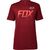 Велофутболка Fox Tuned SS Premium Tee Burgundy 2016, 17592-171-XL, Вариант УТ-00071895: Размер: XL, изображение  - НаВелосипеде.рф