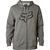 Толстовка Fox Legacy Foxhead Zip Fleece Heather, серый 2018, Вариант УТ-00071324: Размер: L , изображение  - НаВелосипеде.рф