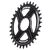 Звезда передняя Rotor Chainring Q Rex Direct Mount, 34t, черный, C01-035-27010-0, изображение 2 - НаВелосипеде.рф
