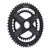 Звезда Rotor Chainring Aldhu 3D+ Direct Mount Din Round, черный, 53/39t, C01-515-08010-0, изображение 3 - НаВелосипеде.рф