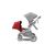 Второй прогулочный блок Thule Sleek Sibling Seat, красный, 11000203, изображение 4 - НаВелосипеде.рф