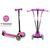 Самокат Y-Volution, Glider Deluxe, трехколесный, розовый, кикборд, городской, от 5 лет, до 50 кг, 100488, изображение 4 - НаВелосипеде.рф