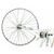 Колесо велосипедное VELOOLIMP 20", заднее, алюминиевый одинарный обод, тормозная втулка, серое, ZVK00019, изображение  - НаВелосипеде.рф