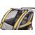 Велоприцеп для перевозки 2 двух детей Eltreco VIC-1302 (BTA 19) желтый, 007498-0815, изображение 2 - НаВелосипеде.рф