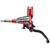 Тормоз Hope Tech 3 V4 Rear - No Rotor - Red - BRAIDED -R/H (комплект), T3V4RBRR, изображение 4 - НаВелосипеде.рф