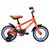 Детский велосипед Welt Dingo 12" 2018, Din12.18, Вариант УТ-00073323: Колеса: 12" (Рост: от 84 до 98 см), Цвет: оранжево-черно-синий , изображение  - НаВелосипеде.рф