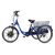Велогибрид трицикл Eltreco CROLAN 500W 24" 2019, 019899-1925, Вариант УТ-00128620: Цвет: синий, изображение 9 - НаВелосипеде.рф