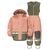Костюм детский Didriksons BOARDMAN, оранжево-розовый, 502516, Вариант УТ-00152568: Размер: 100, изображение  - НаВелосипеде.рф
