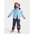 Костюм детский Didriksons SLASKEMAN PRINTED, голубая полоска, 502369, Вариант УТ-00152905: Размер: 100, изображение 3 - НаВелосипеде.рф